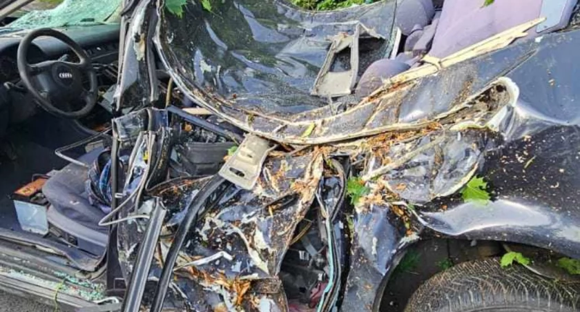 Wypadek pod Gościnem. Zginął 33-latek