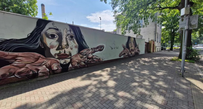 Nowe graffiti w centrum miasta