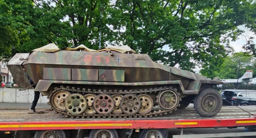 Niemiecki transporter opancerzony ponownie w muzeum