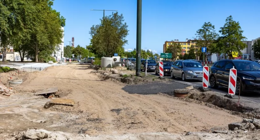 Przebudowa wjazdu do Kołobrzegu. Drogowy kocioł coraz bliżej | zdjęcia
