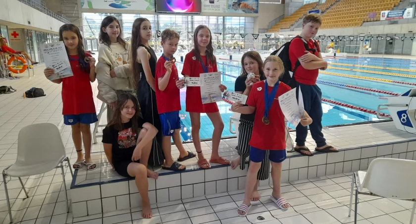 Starty pływaków MKP. Do Kołobrzegu wrócili z medalami