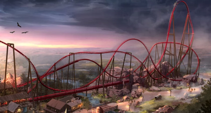 Park Rozrywki Hossoland. Tak będzie wyglądał jeden z pierwszych rollercoasterów | wideo