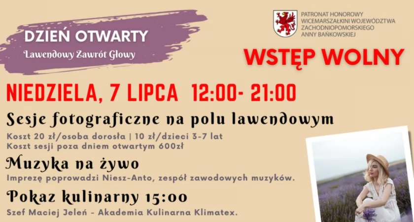 Lawendowy Zawrót Głowy już w najbliższą niedzielę. Masa atrakcji w Ustroniu Morskim