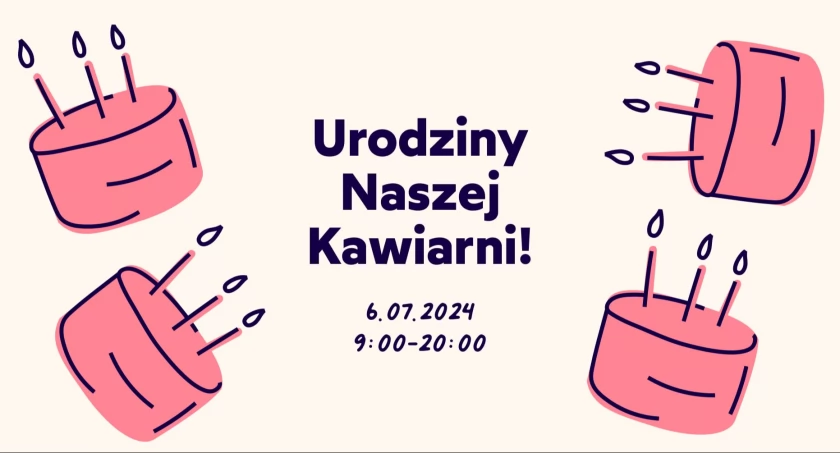 Kawiarnia Coffeedesk w Kołobrzegu zaprasza na imprezę urodzinową