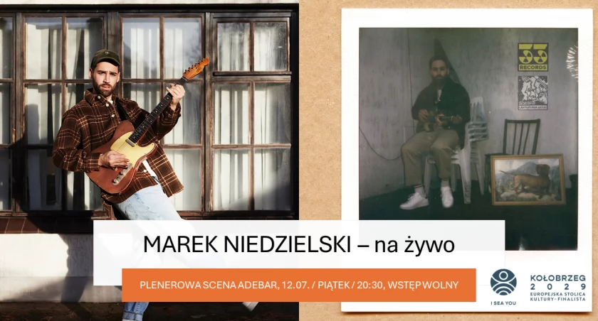 Letnia scena w centrum miasta będzie gościć Marka Niedzielskiego