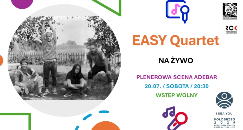 EASY Quartet na żywo przed ratuszem