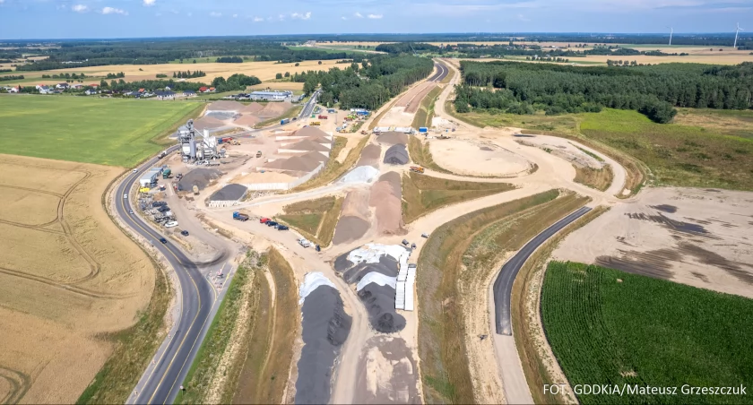 S6 ze Szczecina do Słupska dojedziemy w przyszłym roku. Nagrania i zdjęcia z placów budowy