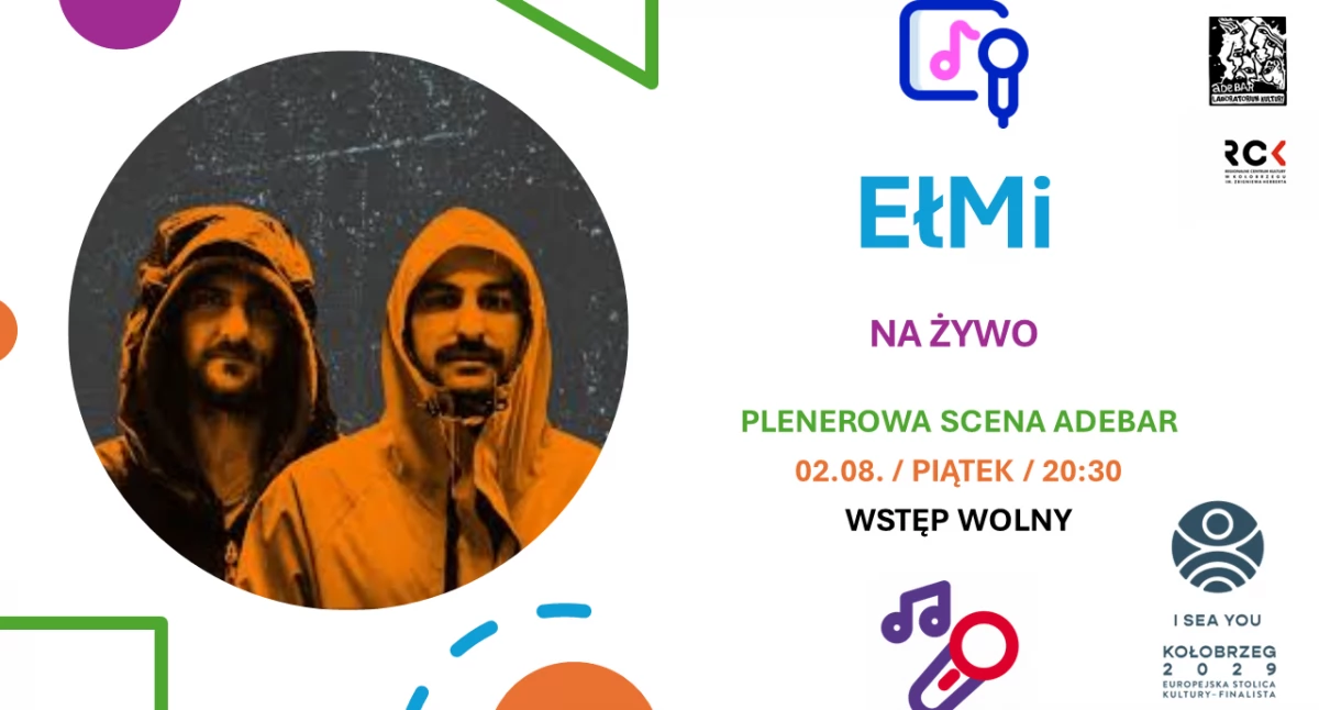 EłMi na żywo w centrum Kołobrzegu