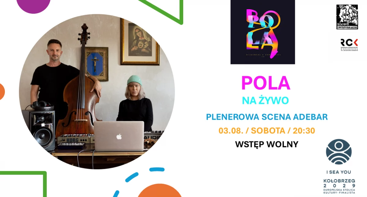 Pola na letniej scenie Adebaru