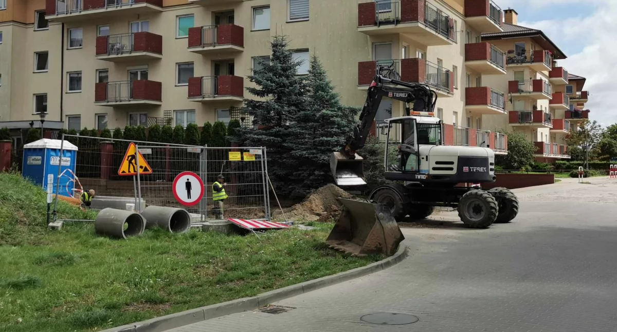 Remont drogi na osiedlu Europejskim