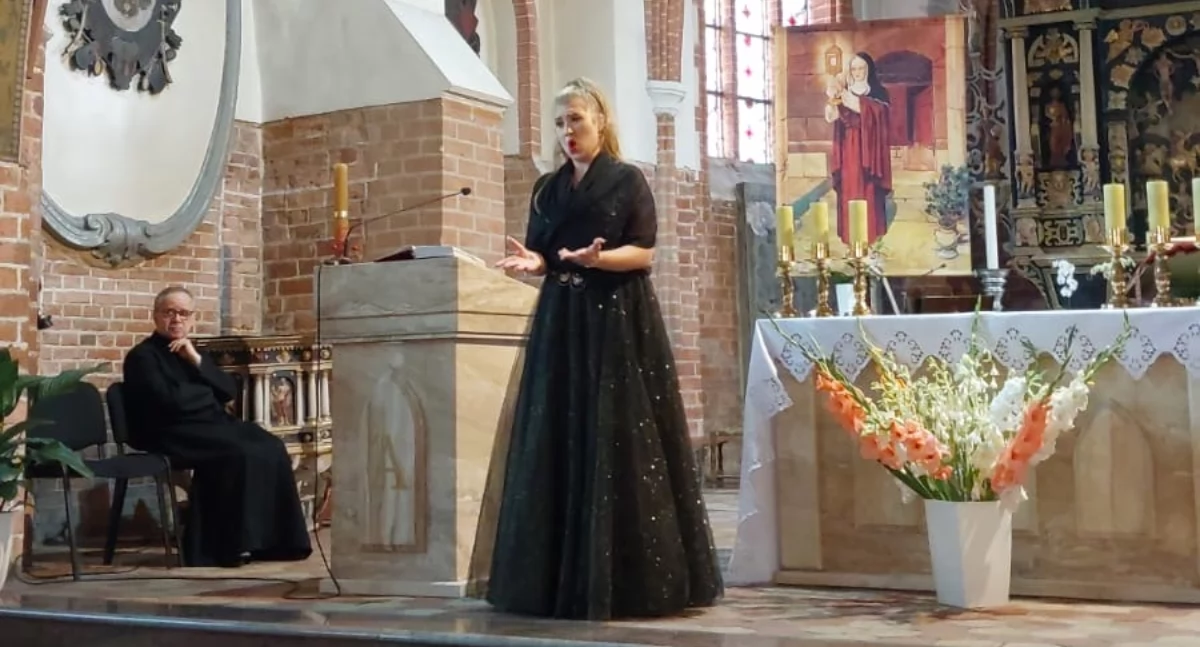 Recital Muzyki Sakralnej z udziałem kołobrzeżanki