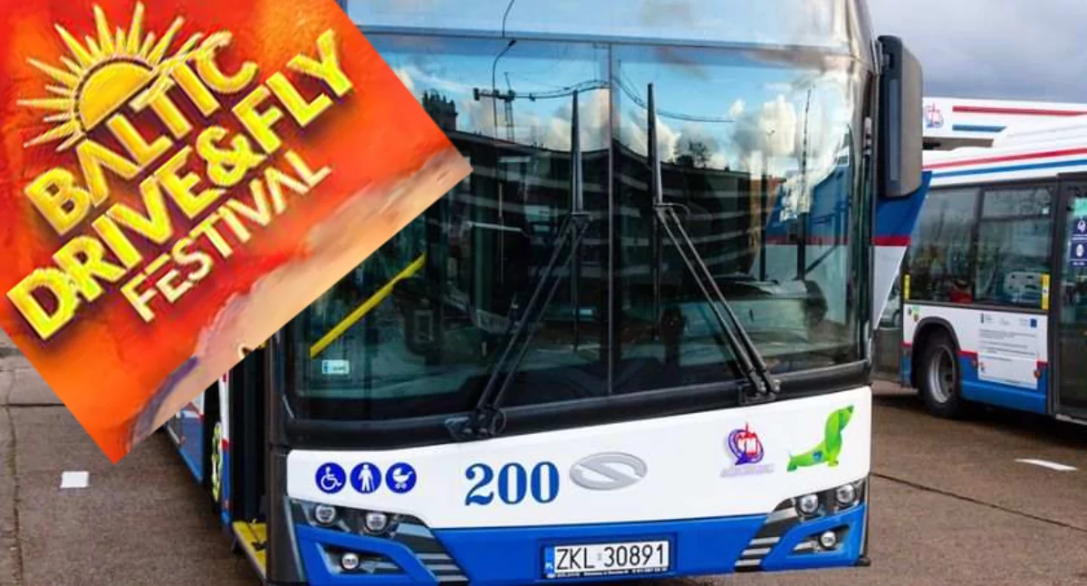 Baltic Fly&Drive Festival. Kursy autobusów miejskich. Zobacz jak dojechać do Nadmorskiego Parku Kultury