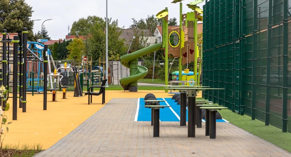 Plac Muzyków przeszedł metamorfozę. Powstała tu siłownia i plac zabaw dla najmłodszych