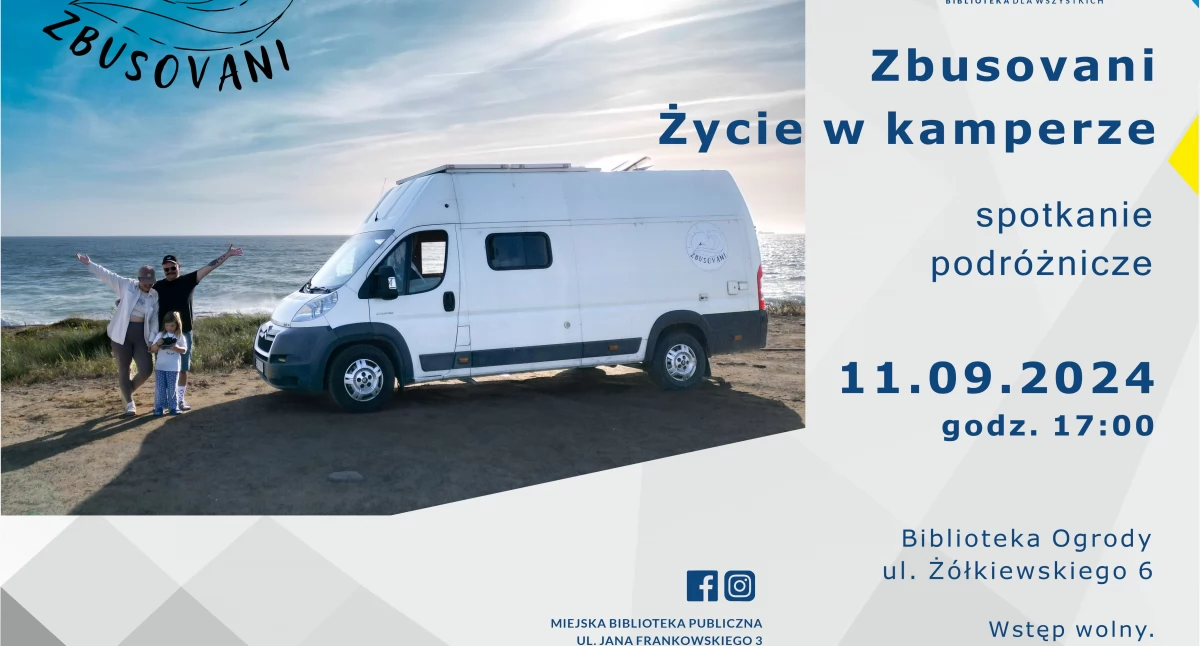 ZbusoVani w Kołobrzegu! Spotkanie z rodziną podróżników