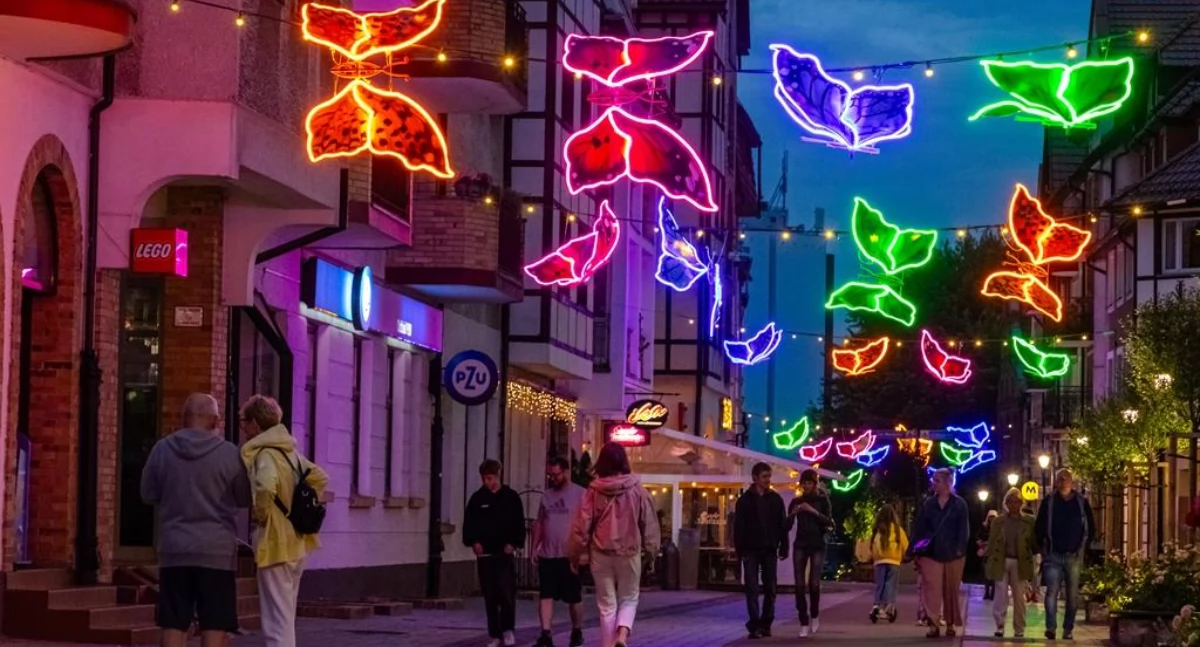 Świetlne motyle zaraz znikną i możliwe, że nie wrócą. Miasto zastanowi się nad formą iluminacji [zdjęcia]