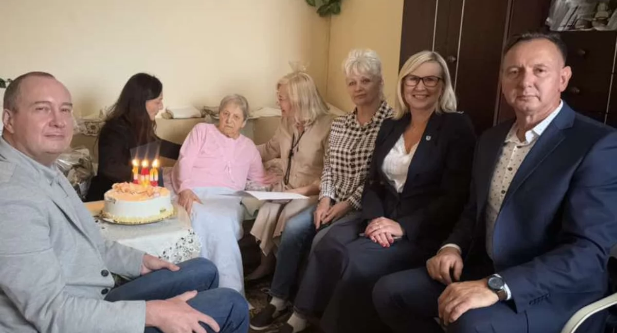 100 urodziny mieszkanki Gminy Ustronie Morskie