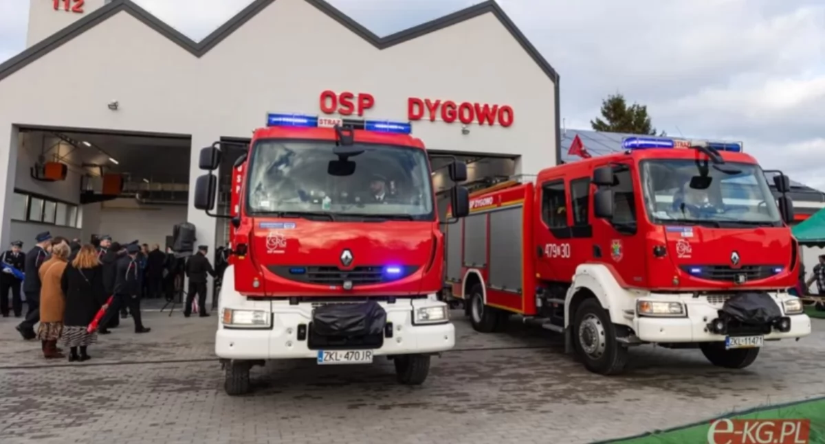 Jest umowa i unijna dotacja na wóz strażacki dla OSP Dygowo
