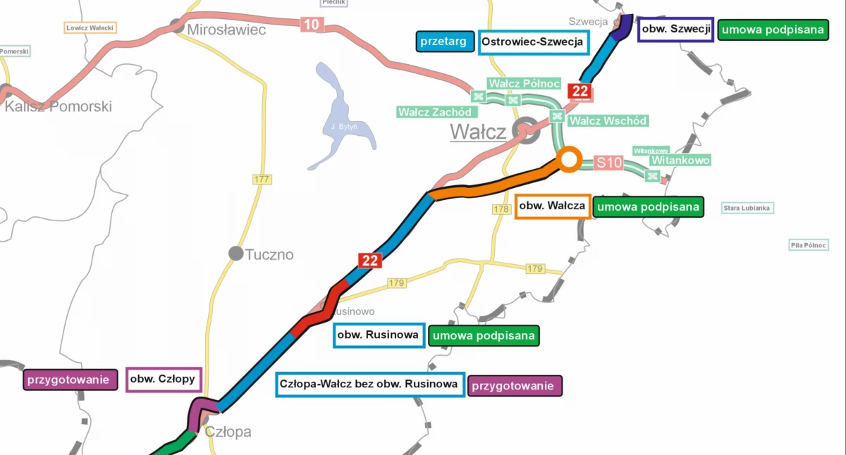 Ten odcinek drogi ma być gotowy w 2026 roku. GDDKiA wybrała wykonawcę