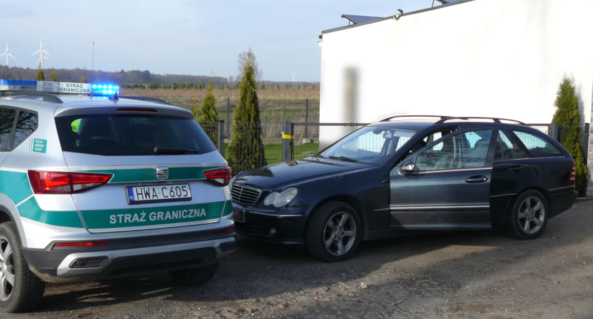 Był nietrzeźwy i kierował samochodem. Obcokrajowiec w rękach pograniczników