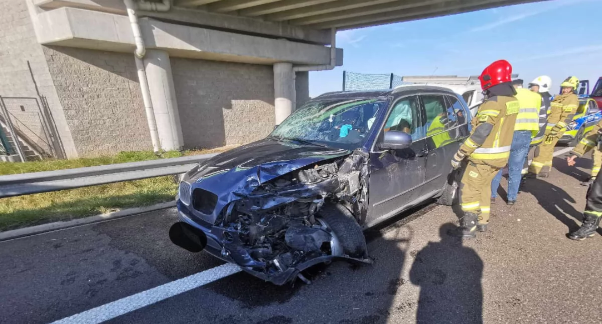 Poważny wypadek na S6. Droga w kierunku Szczecina jest zablokowana