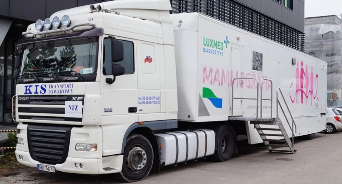 Mammobus odwiedzi Kołobrzeg. Możesz się zbadać za darmo!