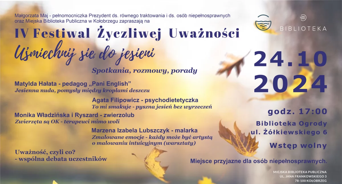 Festiwal Życzliwej Uważności w Bibliotece 