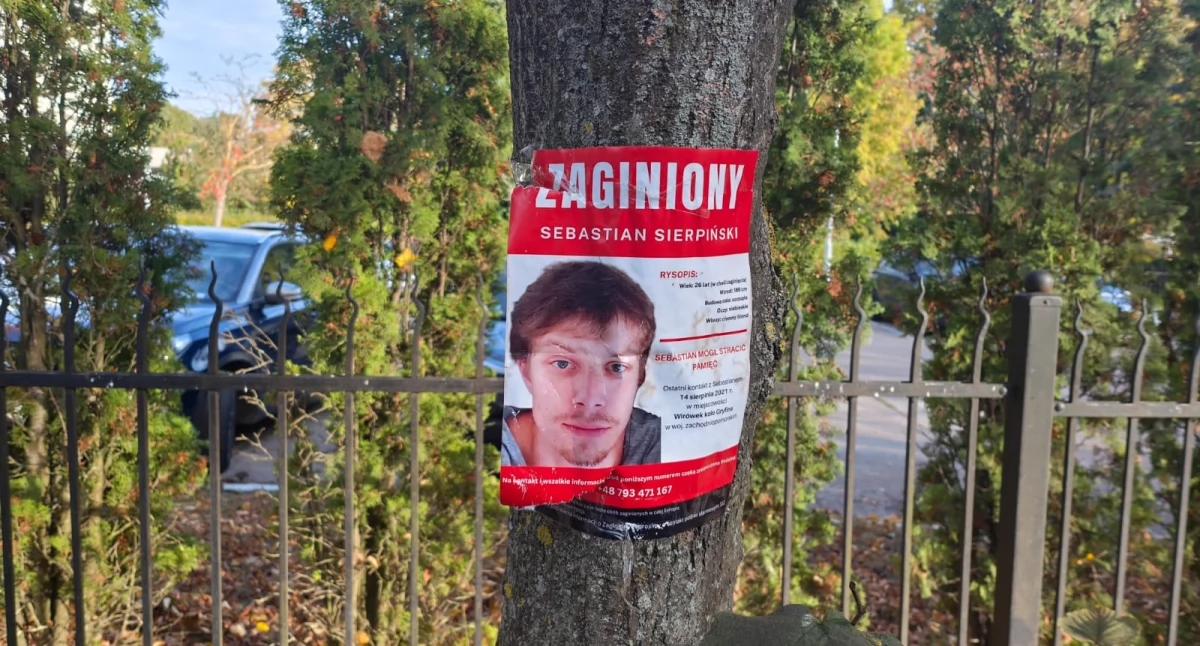 Rodzina wciąż szuka Sebastiana. Plakaty z zaginionym 26-latkiem pojawiły się w Kołobrzegu