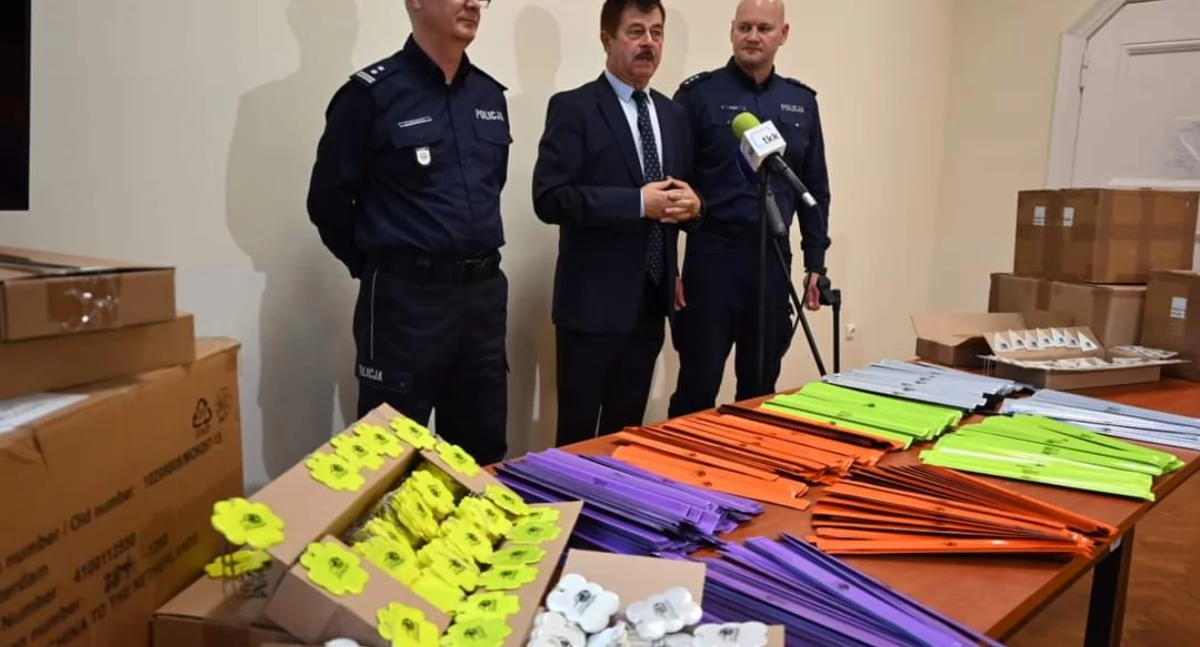 Zadbaj o swoje bezpieczeństwo. Cztery tysiące odblasków do rozdania