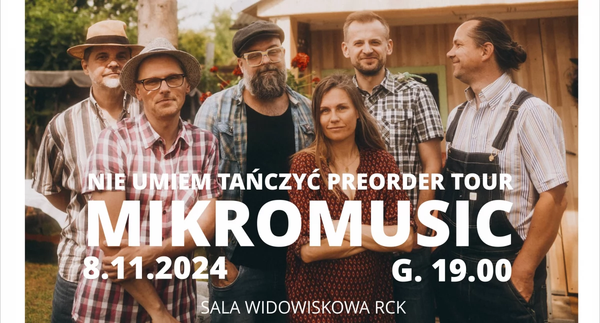 Mikromusic z wizytą w Kołobrzegu. Koncert w najbliższy piątek