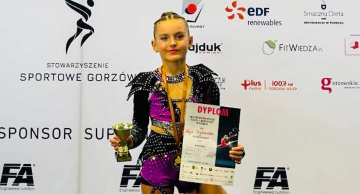 Kolejne sukcesy dla naszego miasta. Maja Czyżewska drugą wicemistrzynią Polski