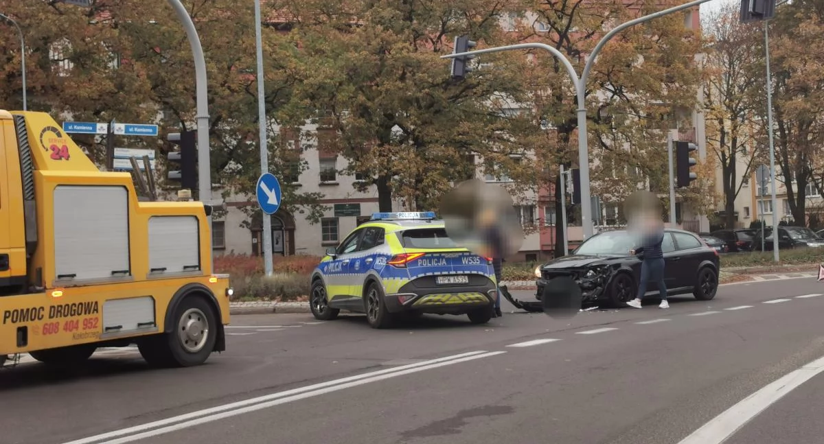 Kolizja w centrum miasta. To, nie pierwsze takie zdarzenie na tym skrzyżowaniu