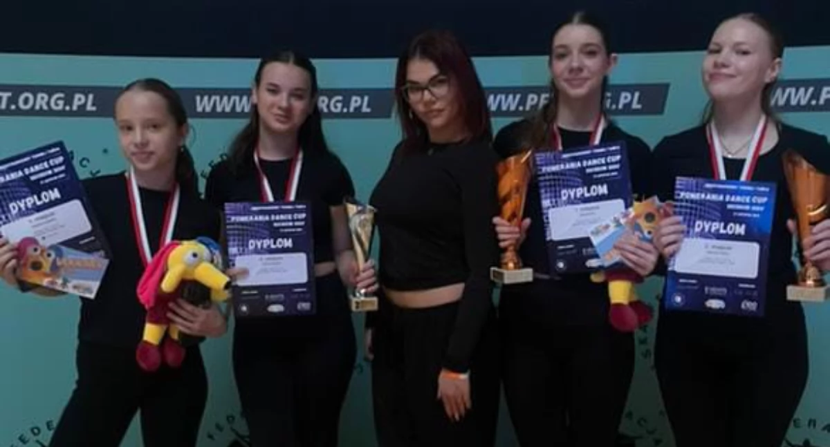 Dobry start Zaja Dance Team. Kilka medali w międzynarodowym turnieju i ogólnopolskich zawodach