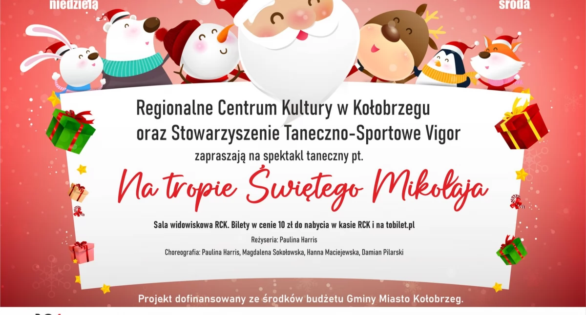 Na tropie świętego Mikołaja w Regionalnym Centrum Kultury. Zaplanowano cztery spektakle