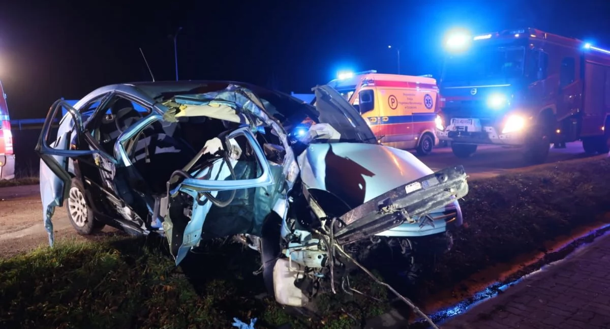 Wypadek przy Krzywoustego. Policjanci podali wstępne ustalenia na temat zdarzenia
