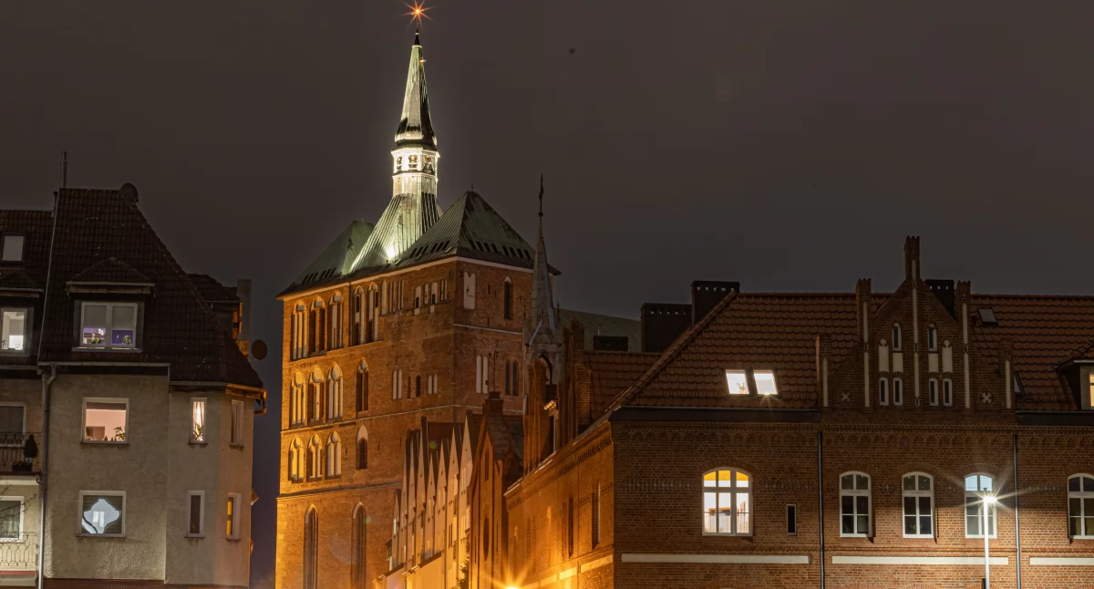 Iluminacja kołobrzeskiej katedry
