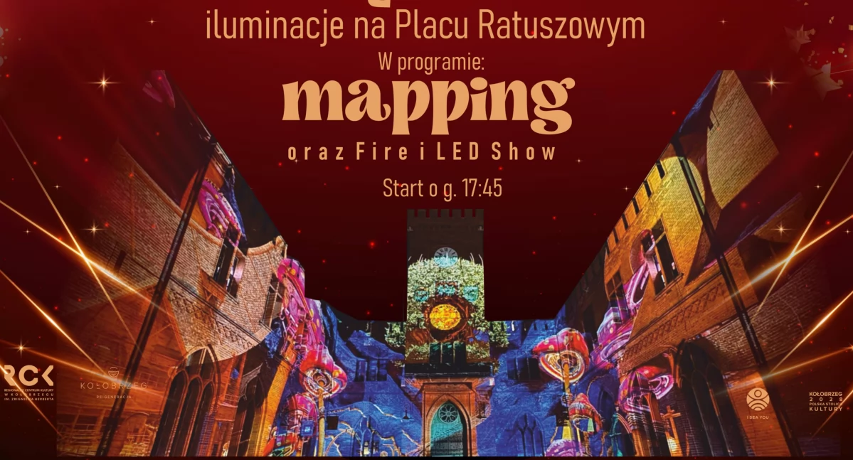 Pierwszy pokaz mappingu na Placu Ratuszowym