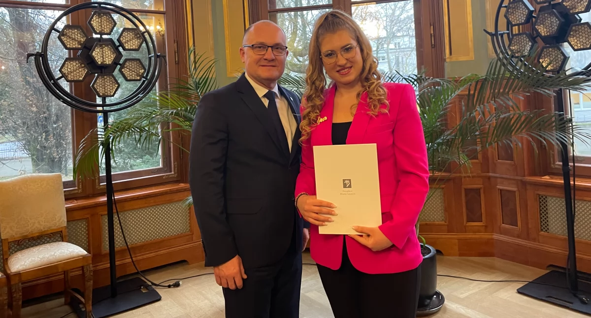 Weronika Włodarczyk ze Stypendium Artystycznym Prezydenta Miasta Szczecin