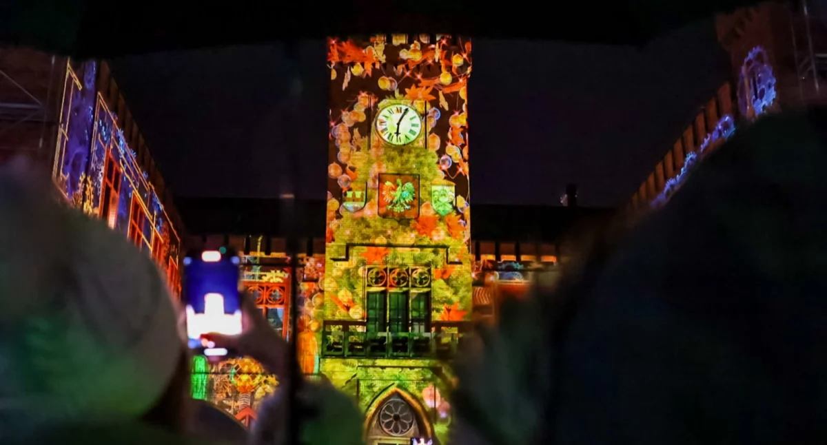 Mapping największą świąteczną atrakcją