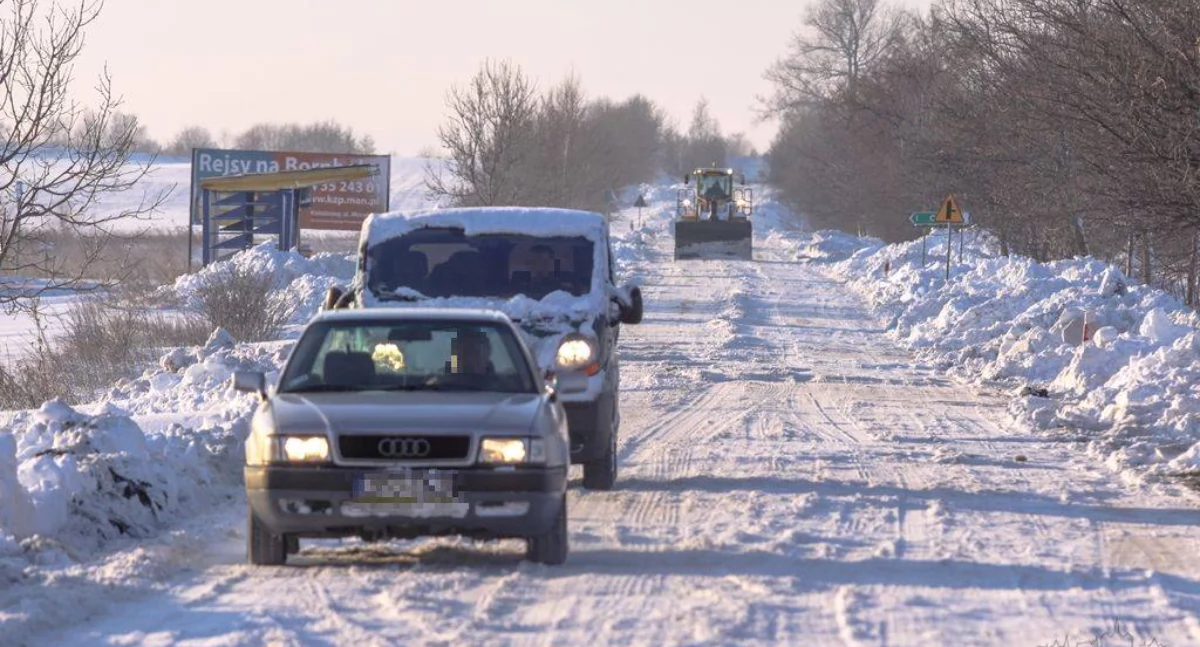 Zamiecie, opady śniegu i silne wiatry. IMGW ostrzega przed załamaniem  pogody