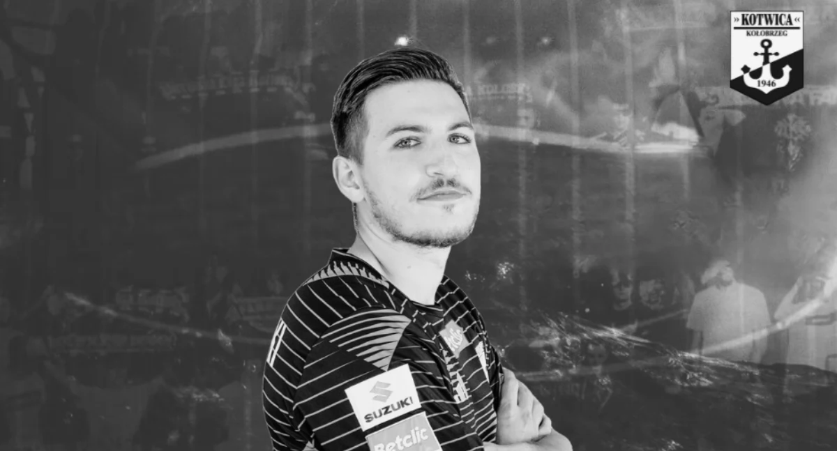 Nie żyje zawodnik Kotwicy Kolobrzeg. Aleksander Biegański miał 24 lata