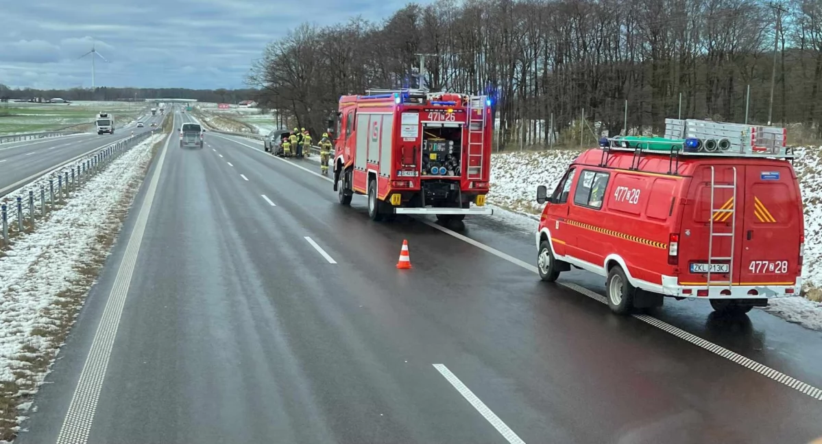 Niebezpiecznie na S6. Zachowajcie ostrożność!