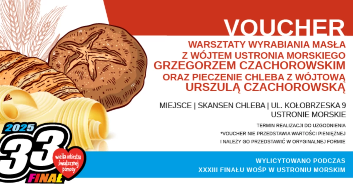 Jak zrobić samemu domowe masło? Wylicytuj wyjątkowe warsztaty z Wójtem Gminy Ustronie Morskie