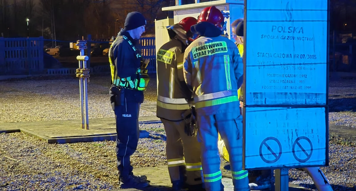Ktoś poczuł gaz na osiedlu. Interweniowały sluzby