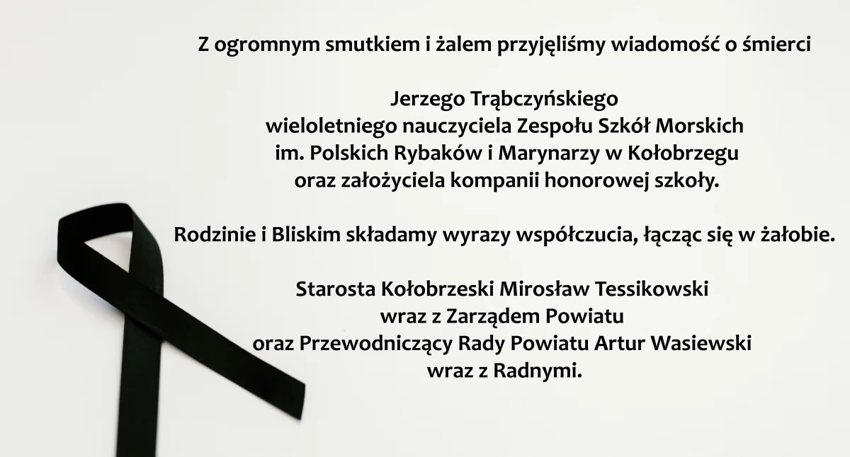 Rodzinie i Bliskim wyrazy współczucia, łącząc się w żałobie