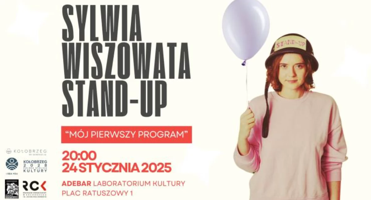 Podbija polską scenę komediową. Wystąpi w Adebarze