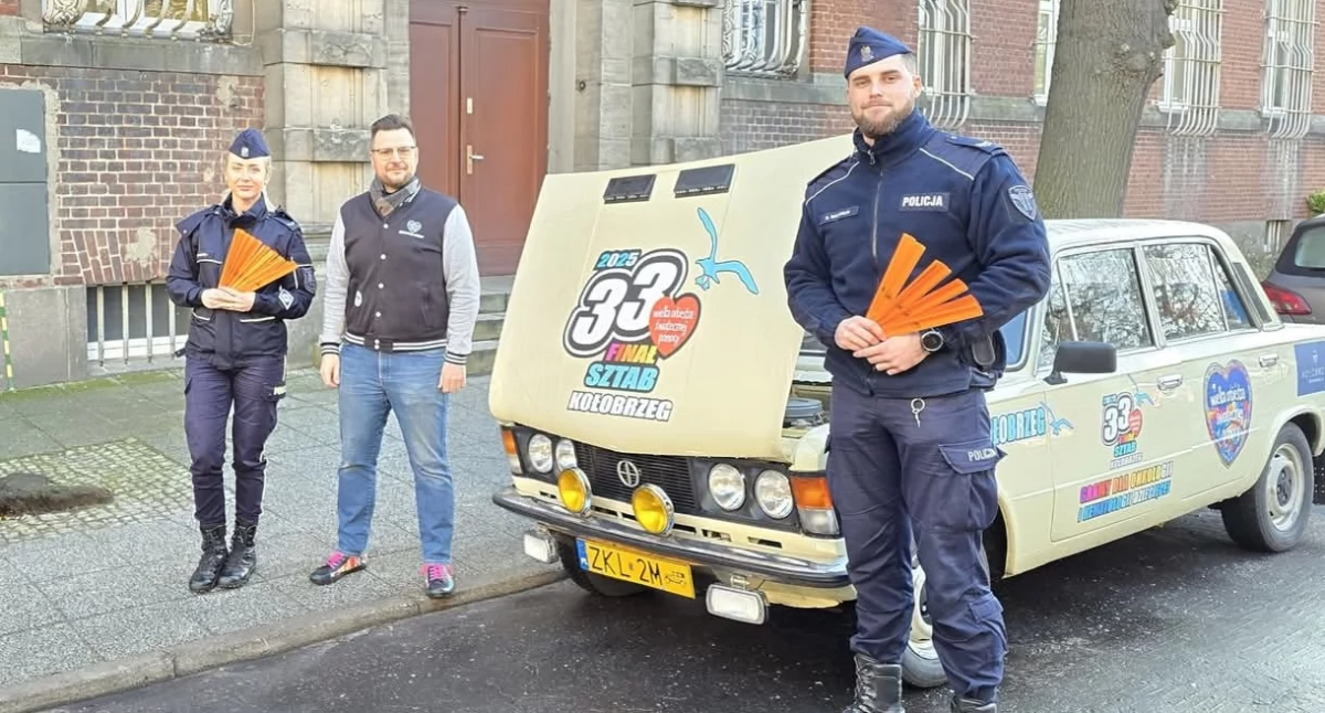 Finał WOŚP w Kołobrzegu. Policja przypomina o podstawowych zasadach bezpieczeństwa