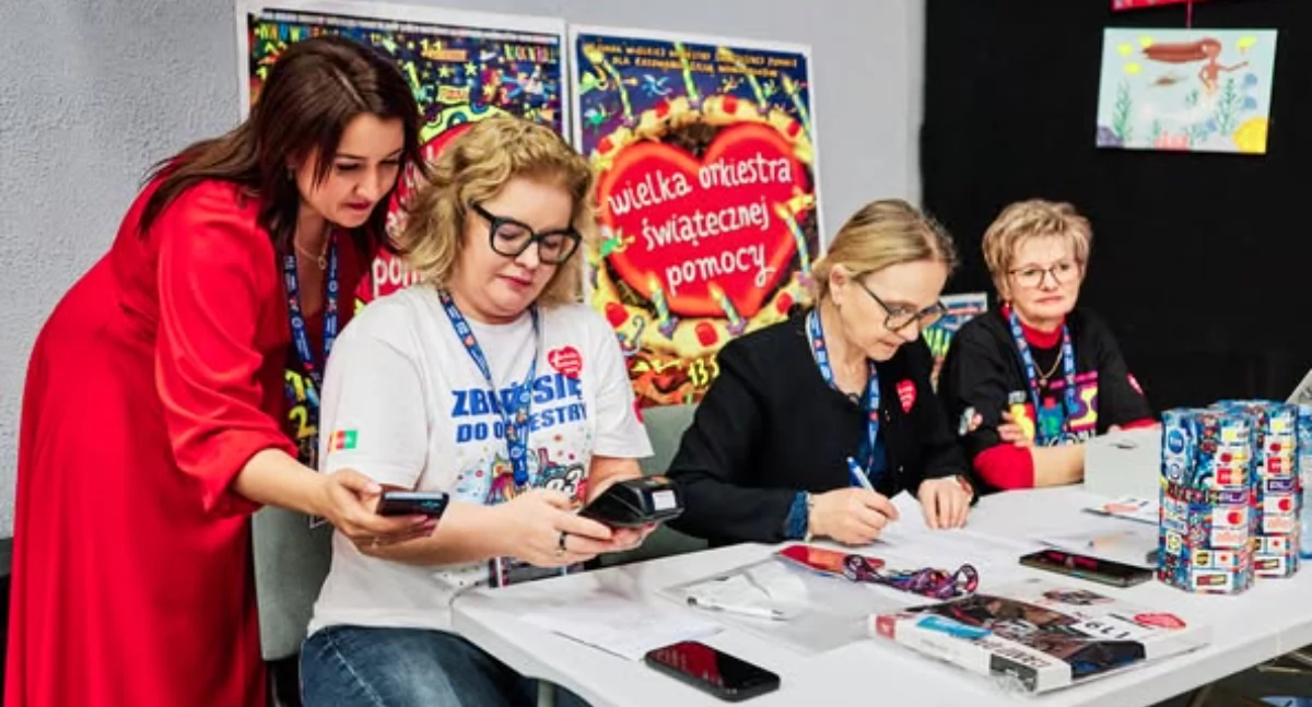 33 finał WOŚP w Ustroniu Morskim. Do rekordu zabrakło niewiele