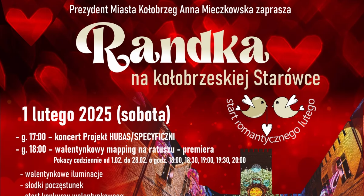 Romantyczny luty w Kołobrzegu: wyjątkowe wydarzenie na Starówce!