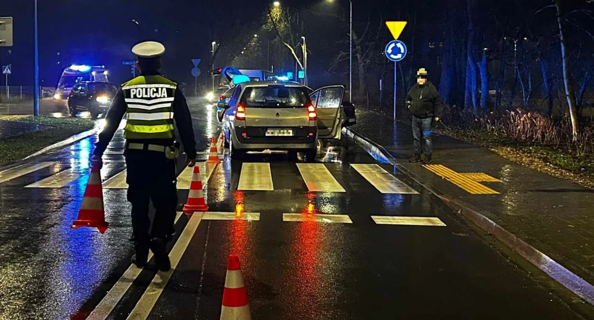 Kierowca potrącił pieszego na pasach. To drugie takie zdarzenie w ciągu jednego dnia