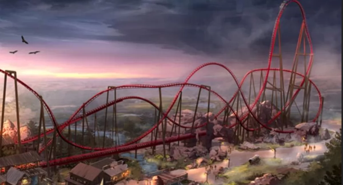 GhostRider - pierwszy rollecoster już w Hossoland. Właśnie rozpoczyna się montaż atrakcji